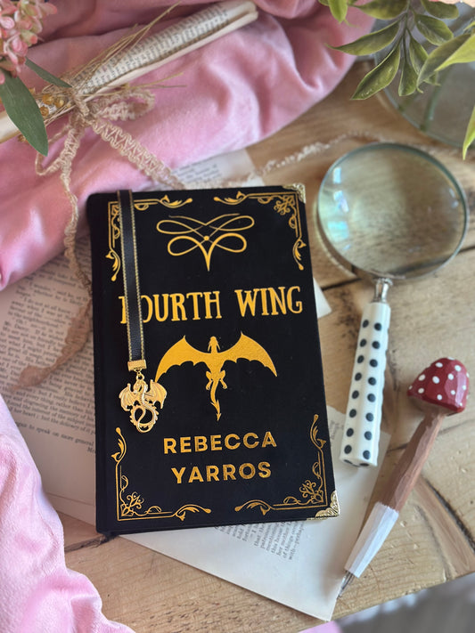 Fourth Wing / Iron Flame by Rebecca Yarros Custom Book Rebind - The Empyrean - The Rider Editions | Handmade, Special Edition