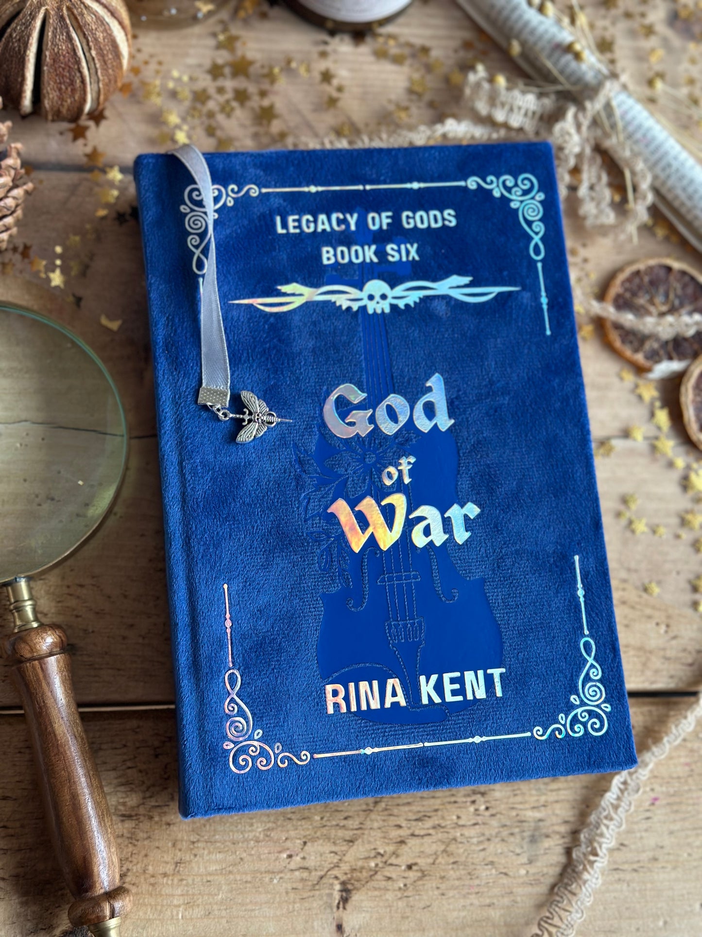 The Legacy of Gods by Rina Kent Custom Book Rebind | Handmade, Special Edition
