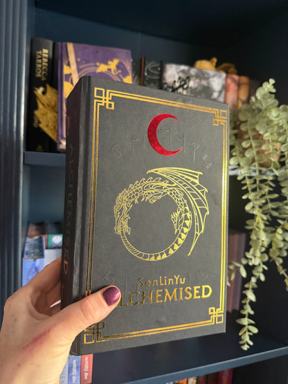 Make Your Own Special Edition book -Alchemised by SenLinYu - Ready to Iron On Book Design - Vinyl Decal, Personalised Gift
