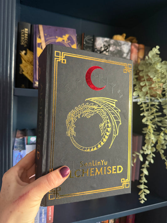 Make Your Own Special Edition book -Alchemised by SenLinYu - Ready to Iron On Book Design - Vinyl Decal, Personalised Gift