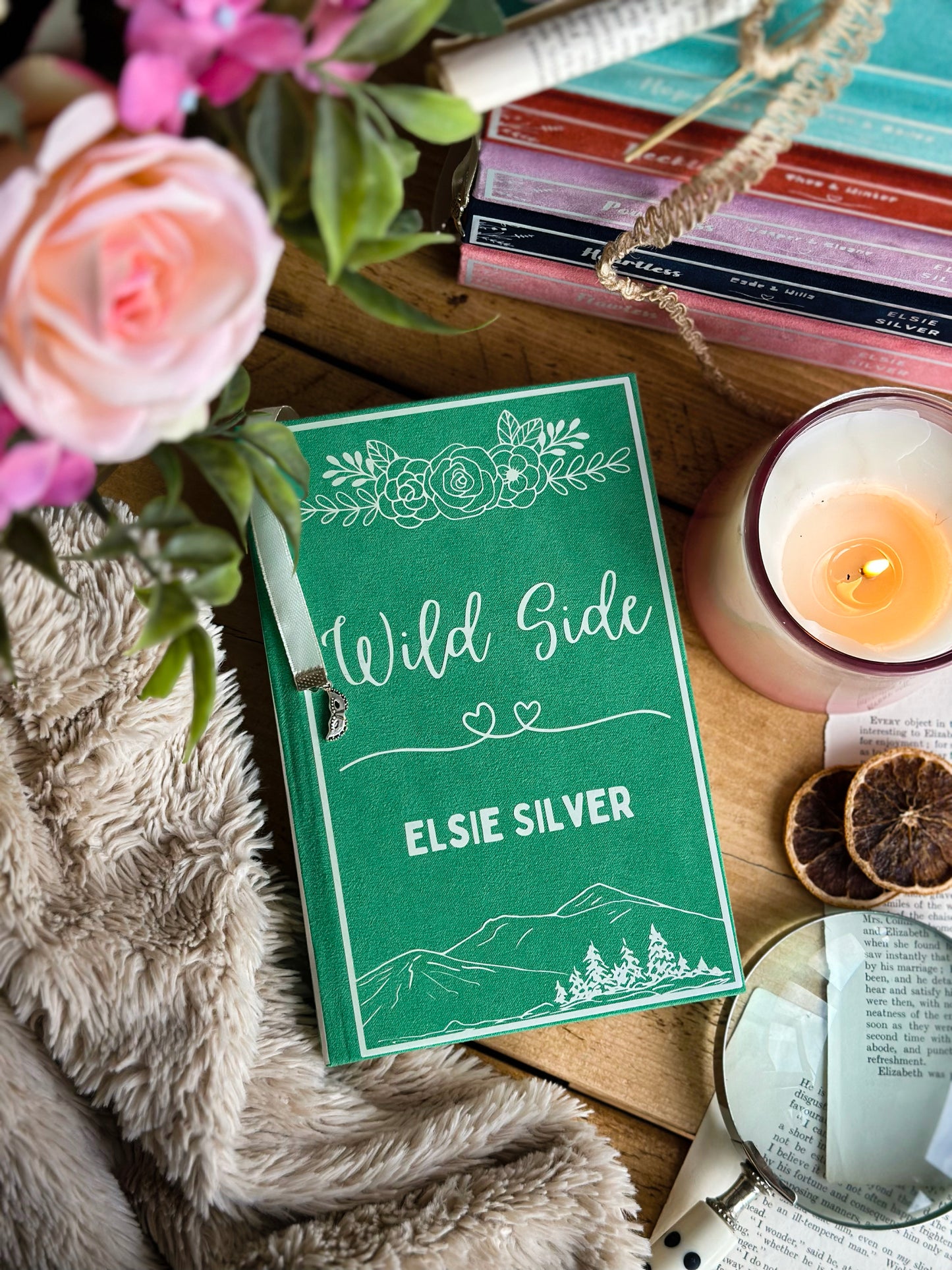 The Rose Hill series by Elsie Silver Custom Book Rebind | Handmade, Special Edition