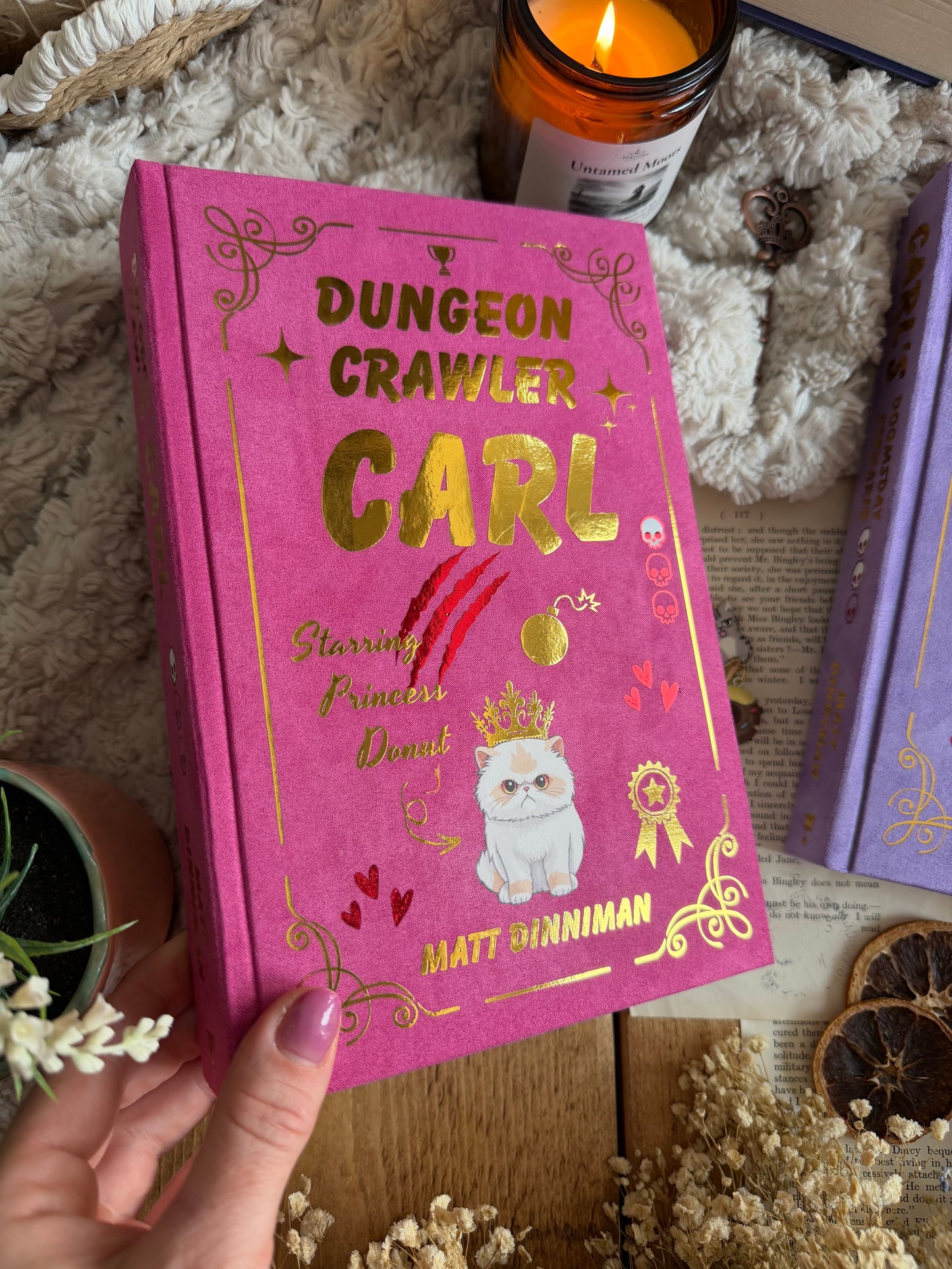 Dungeon Crawler Carl by Matt Dinniman - Special Character Editions | Handmade, Rebind, Special Edition
