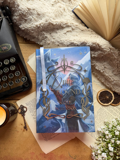 Dire Bound by Sable Sorenson Custom Book Rebind with artwork by Minart 1405| Handmade, Special Edition