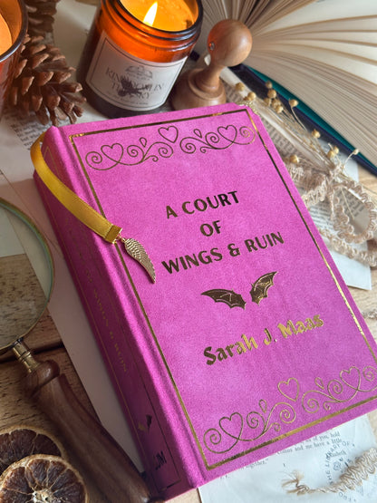 A Court of Thorns & Roses by Sarah J. Maas - Standard Edition | ACOTAR, Handmade, Rebind, Special Edition