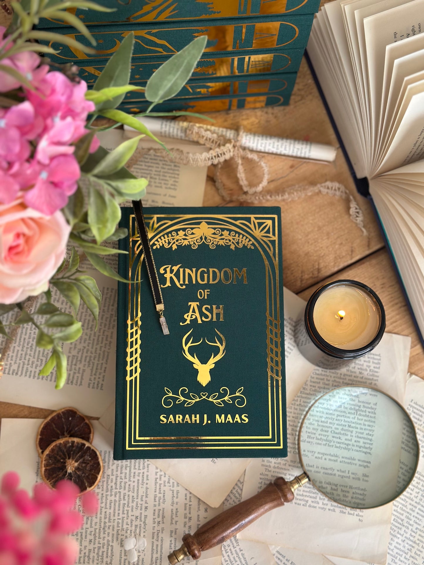Throne of Glass by Sarah J. Maas | Handmade, Rebind, Special Edition