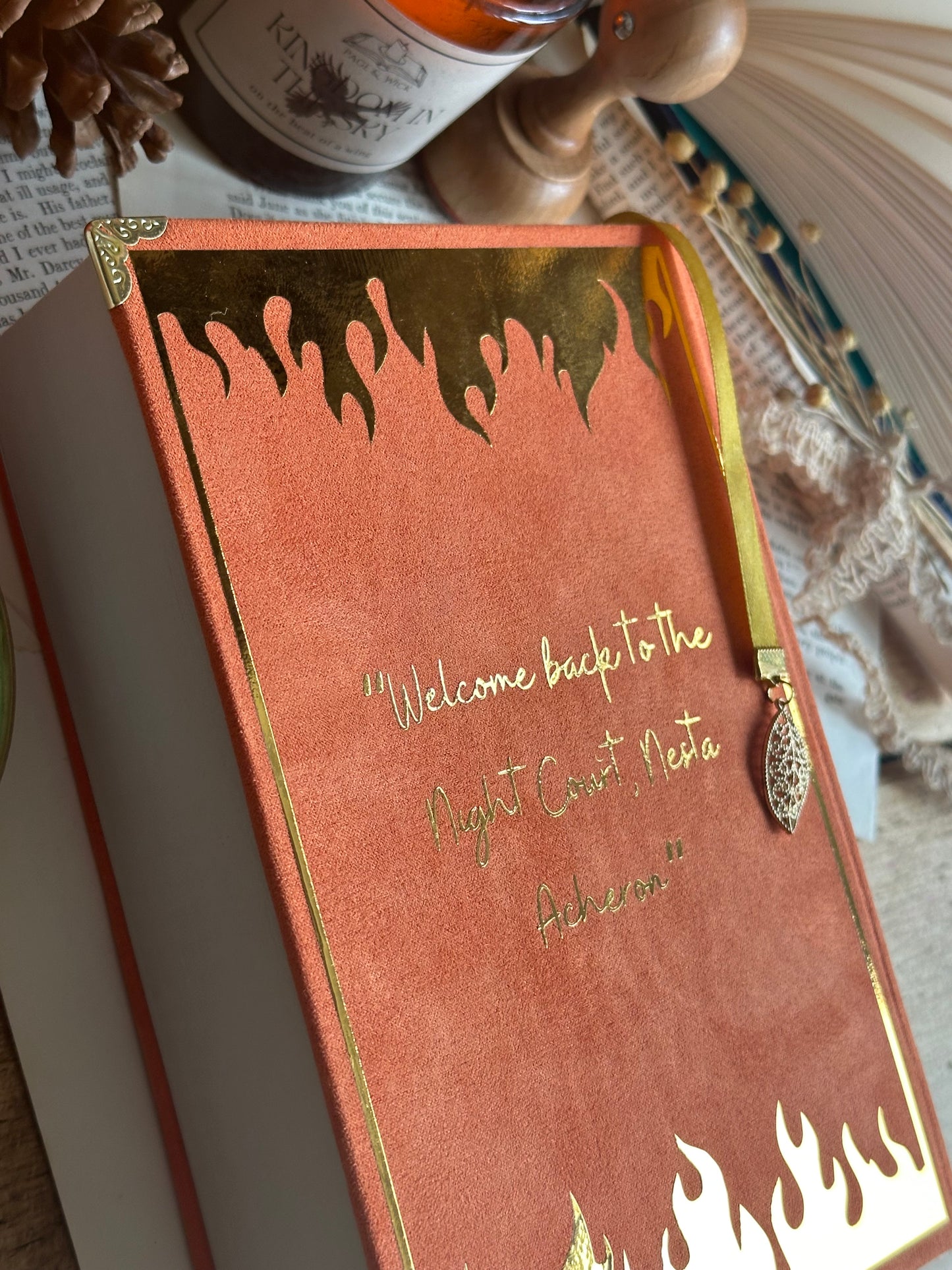 A Court of Thorns & Roses by Sarah J. Maas - Standard Edition | ACOTAR, Handmade, Rebind, Special Edition