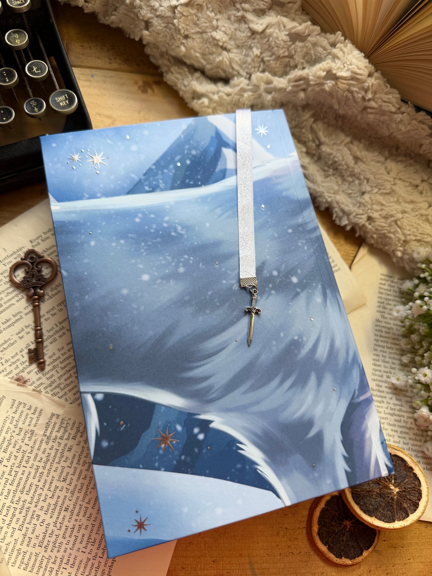 Dire Bound by Sable Sorenson Custom Book Rebind with artwork by Minart 1405| Handmade, Special Edition