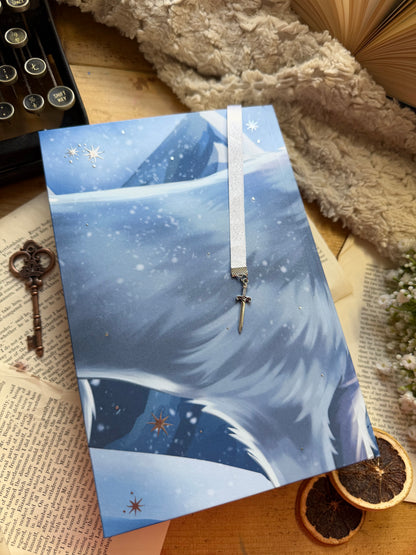 Dire Bound by Sable Sorenson Custom Book Rebind with artwork by Minart 1405| Handmade, Special Edition