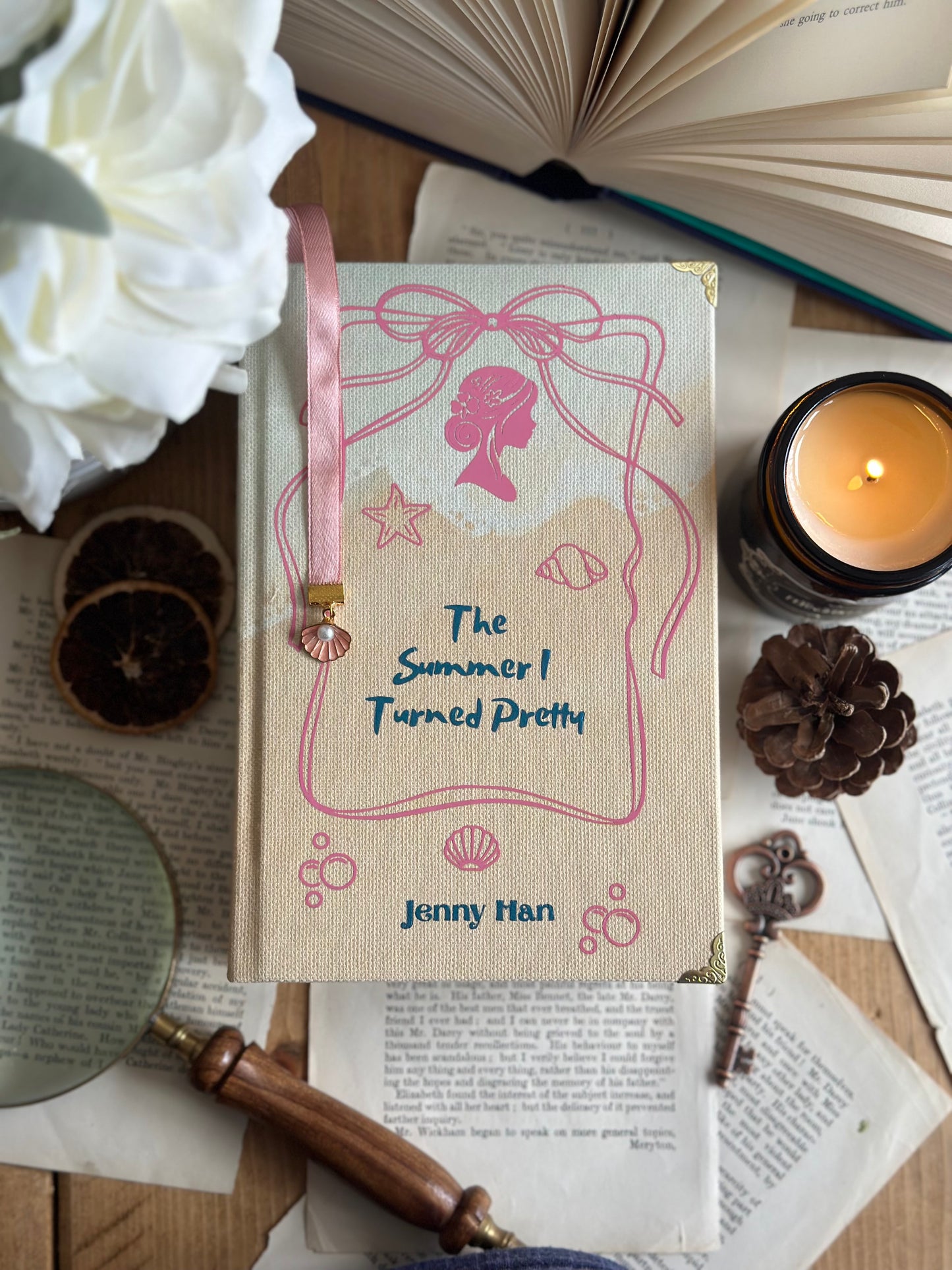 The Summer I Turned Pretty by Jenny Han OMNIBUS Custom Book Rebind | Handmade, Special Edition