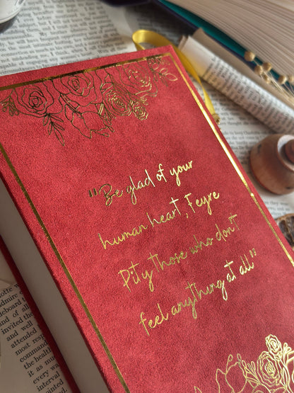 A Court of Thorns & Roses by Sarah J. Maas - Standard Edition | ACOTAR, Handmade, Rebind, Special Edition