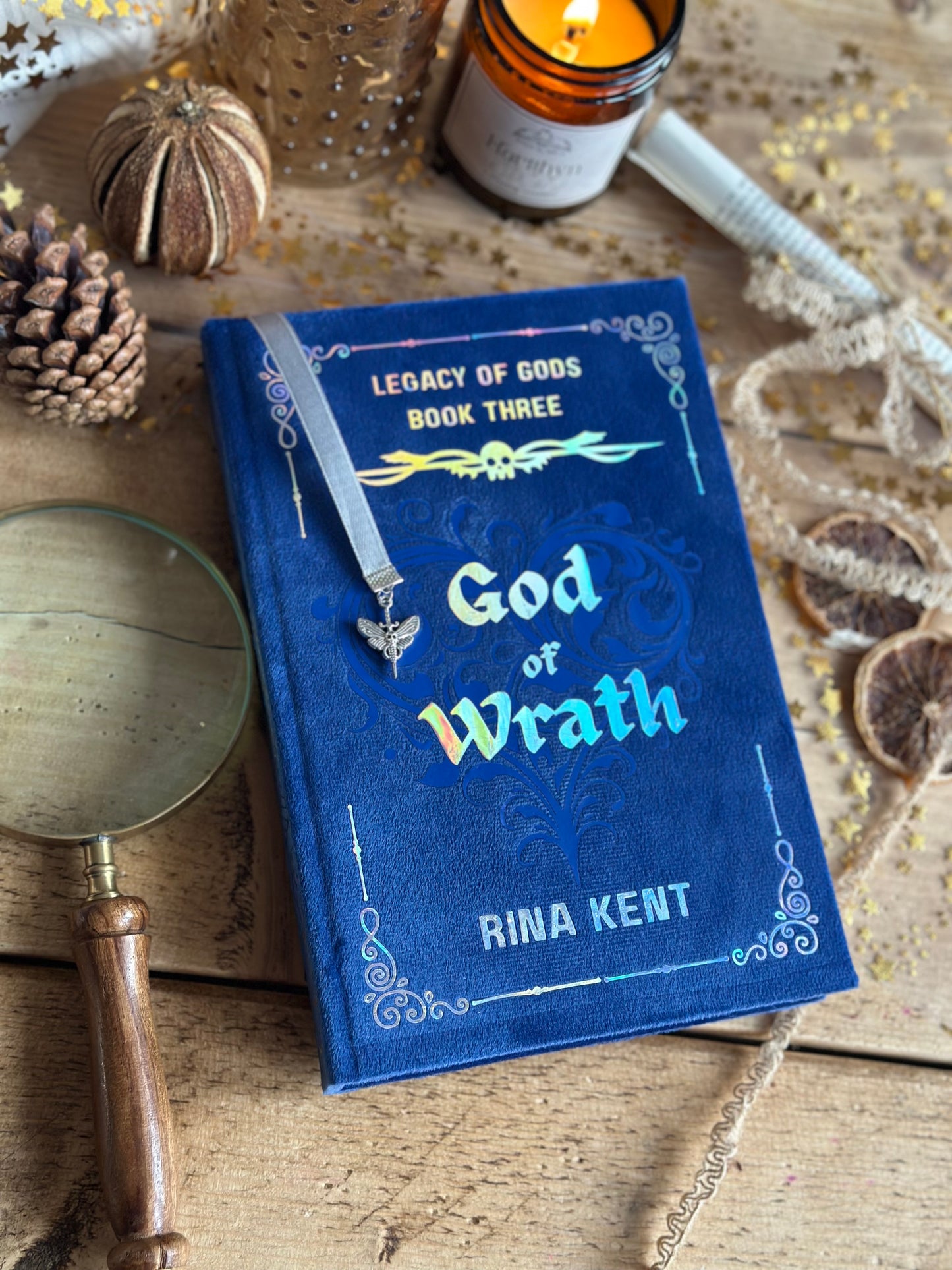 The Legacy of Gods by Rina Kent Custom Book Rebind | Handmade, Special Edition