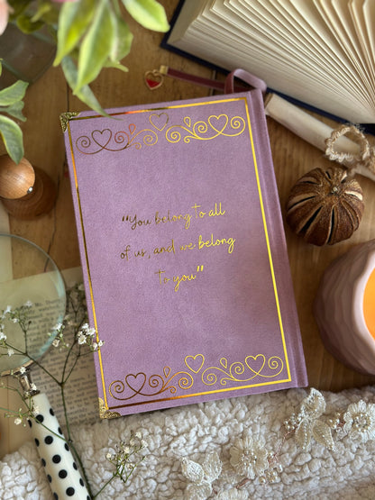 A Court of Thorns & Roses by Sarah J. Maas - The Elaine Edition | Pink Ombré, ACOTAR, Handmade, Rebind, Special Edition