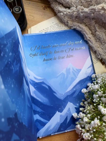 Dire Bound by Sable Sorenson Custom Book Rebind with artwork by Minart 1405| Handmade, Special Edition