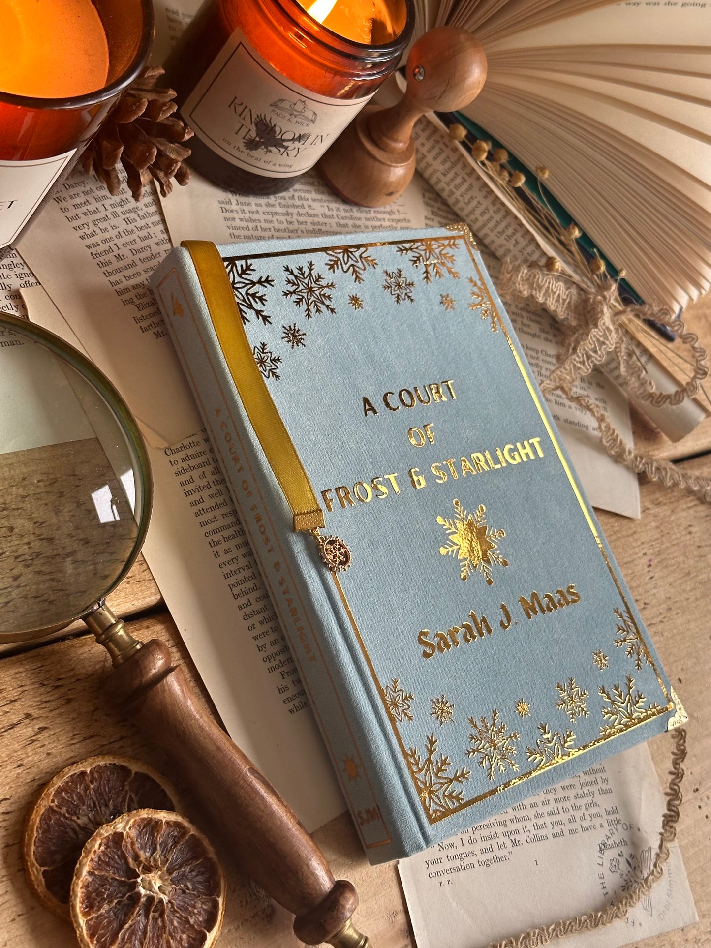 A Court of Thorns & Roses by Sarah J. Maas - Standard Edition | ACOTAR, Handmade, Rebind, Special Edition