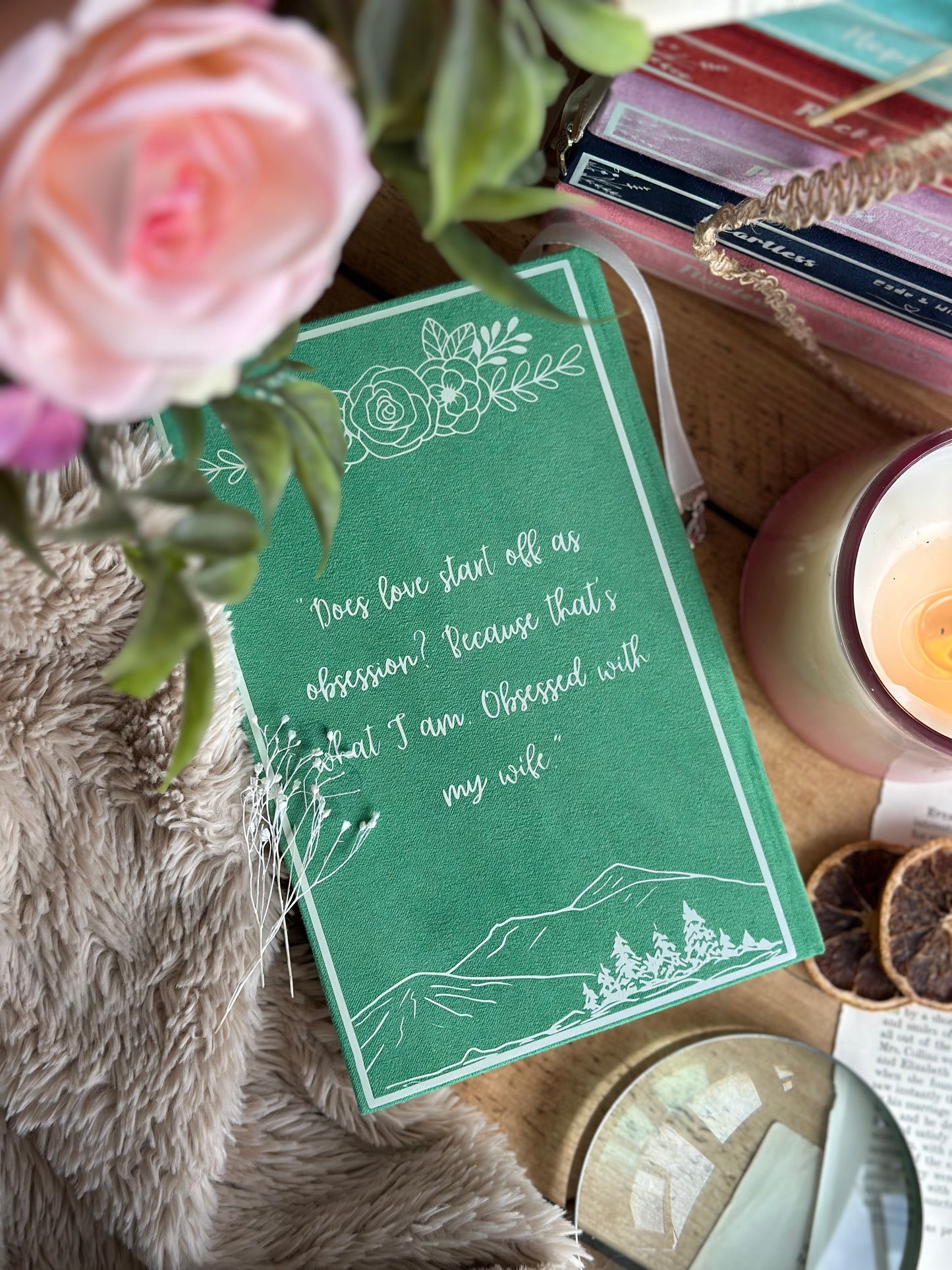The Rose Hill series by Elsie Silver Custom Book Rebind | Handmade, Special Edition