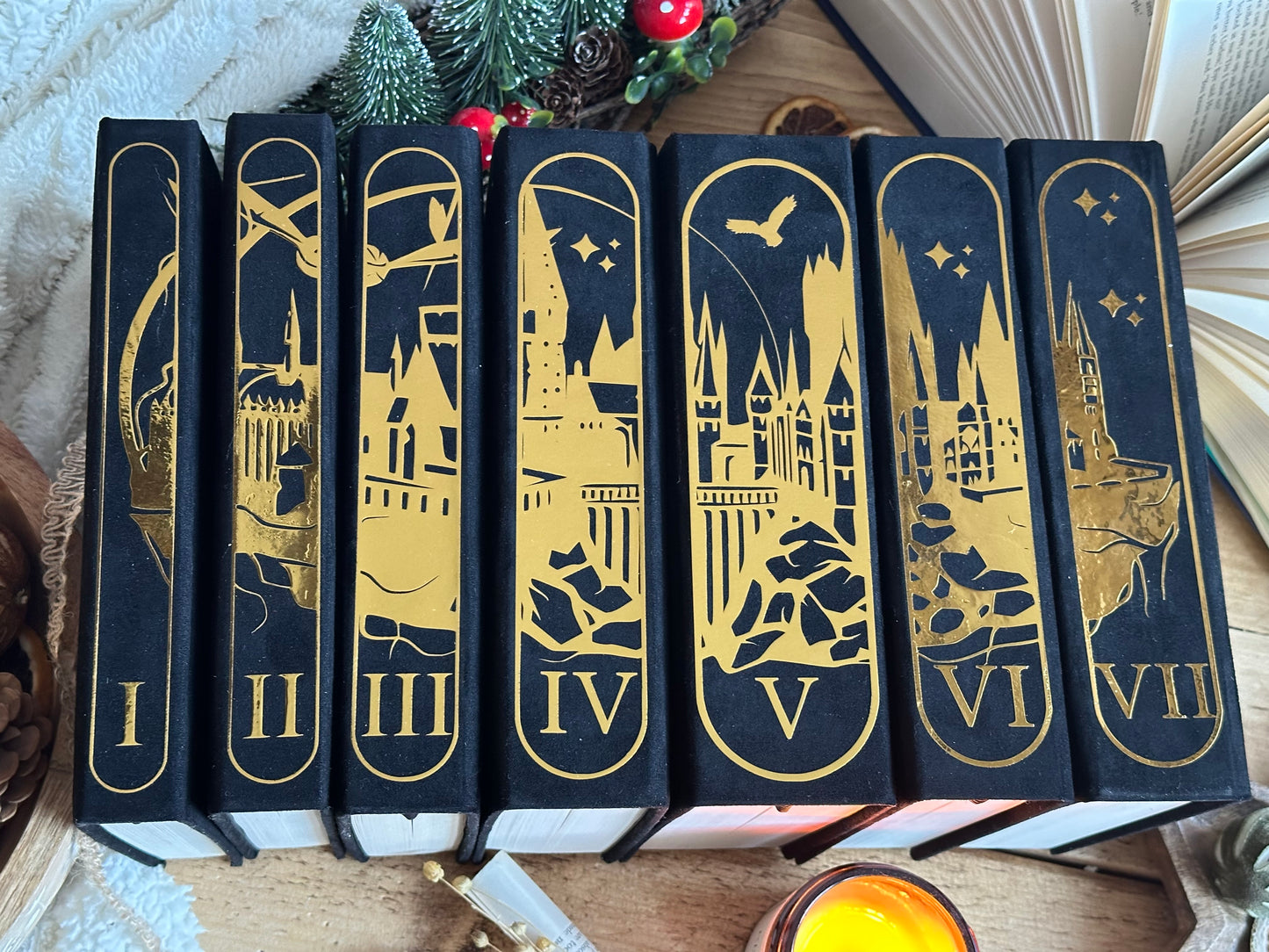 Harry Potter book series by J. K. Rowling | Handmade, Rebind, Special Edition