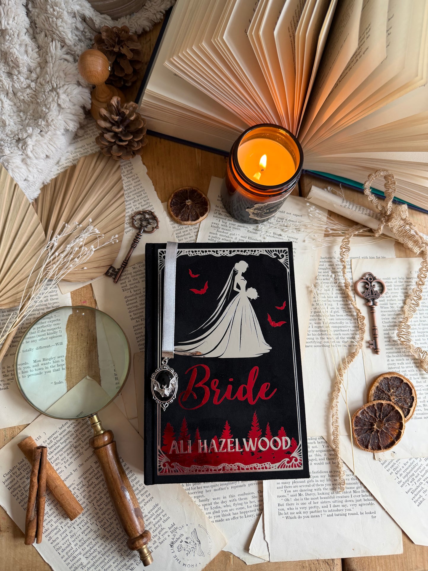 Bride and Mate by Ali Hazelwood Special Edition | Custom Book Rebind (Handmade) - Gift Idea