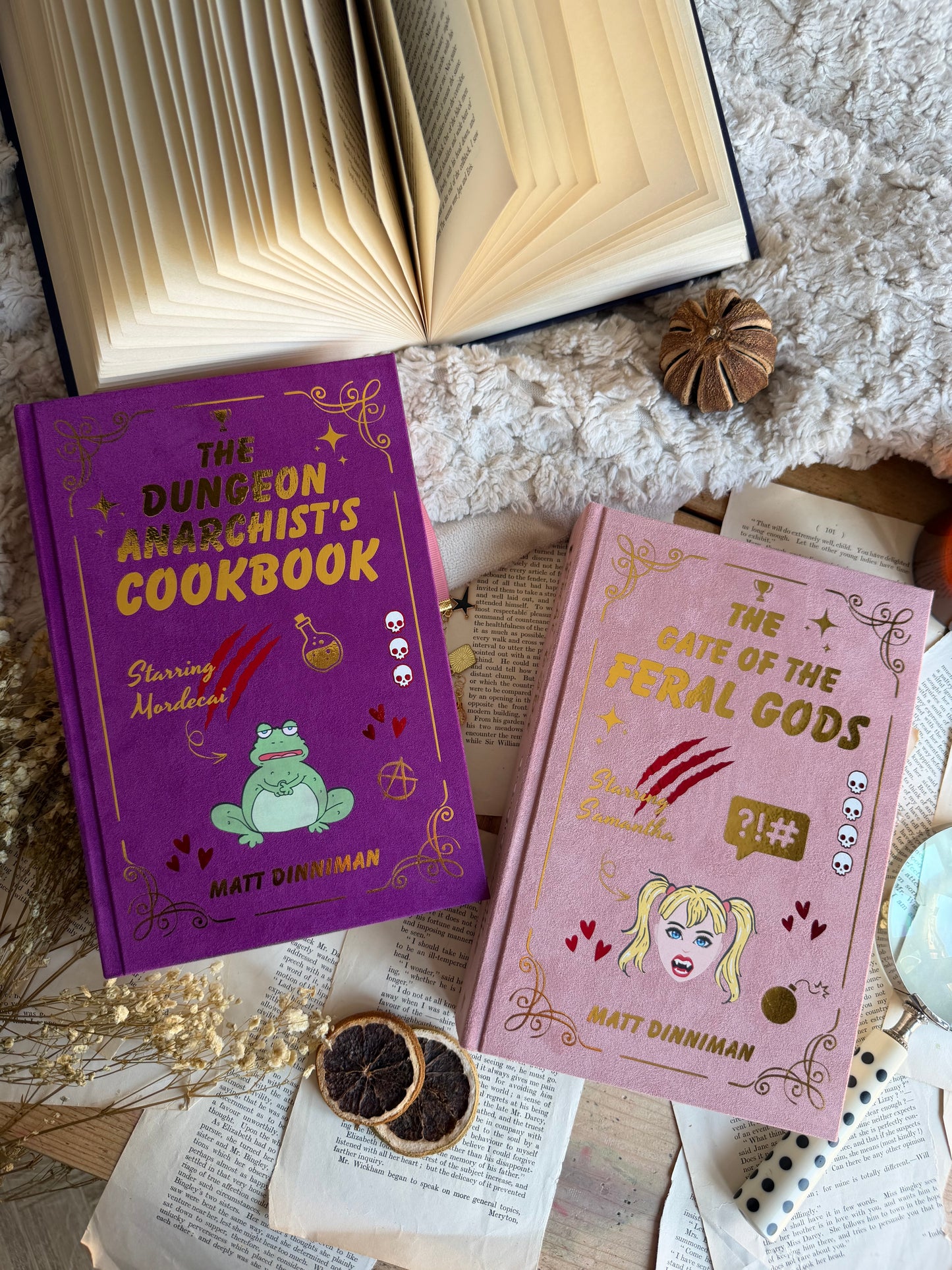 Dungeon Crawler Carl by Matt Dinniman - Special Character Editions | Handmade, Rebind, Special Edition