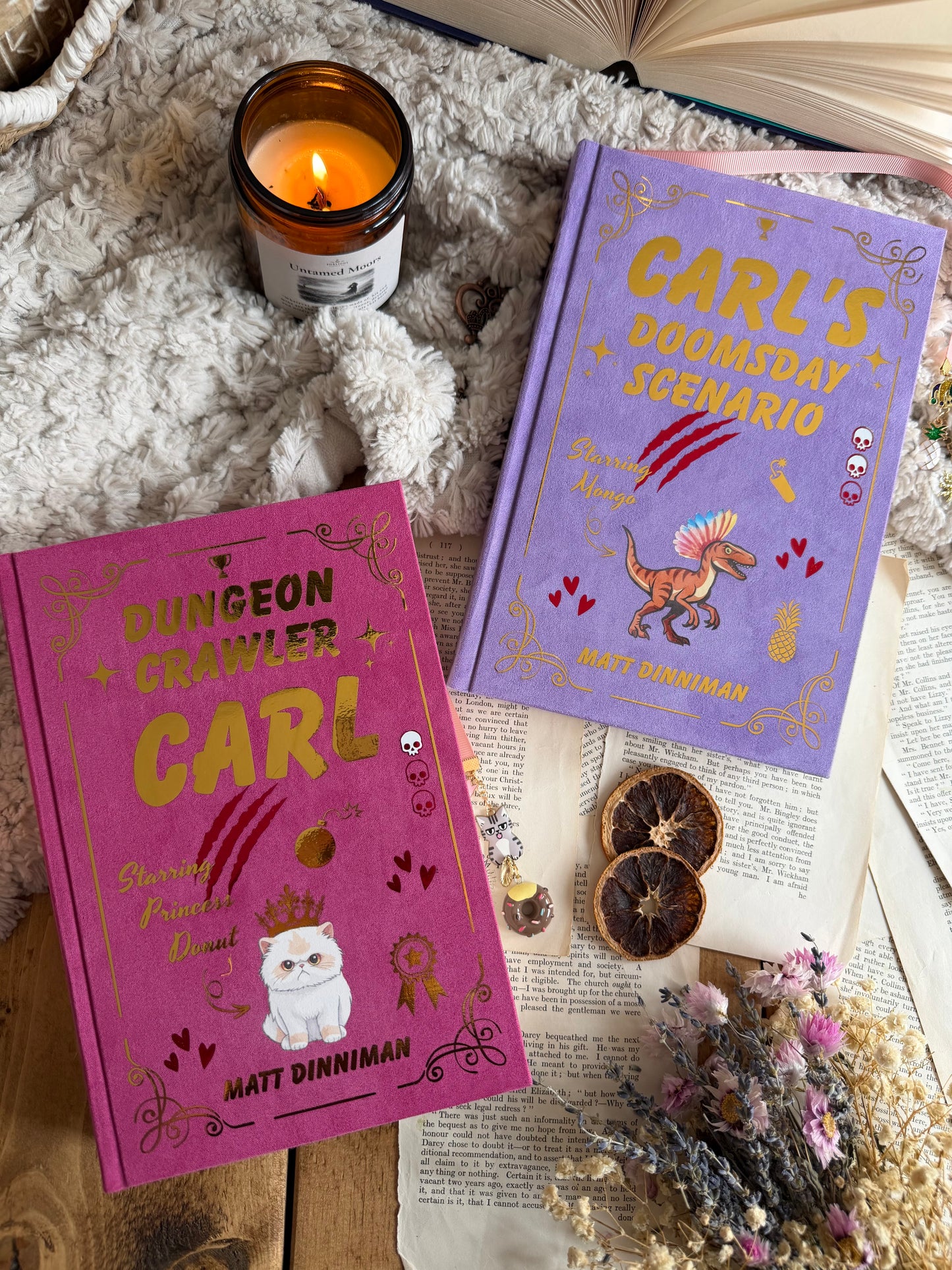 Dungeon Crawler Carl by Matt Dinniman - Special Character Editions | Handmade, Rebind, Special Edition