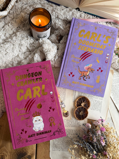 Dungeon Crawler Carl by Matt Dinniman - Special Character Editions | Handmade, Rebind, Special Edition