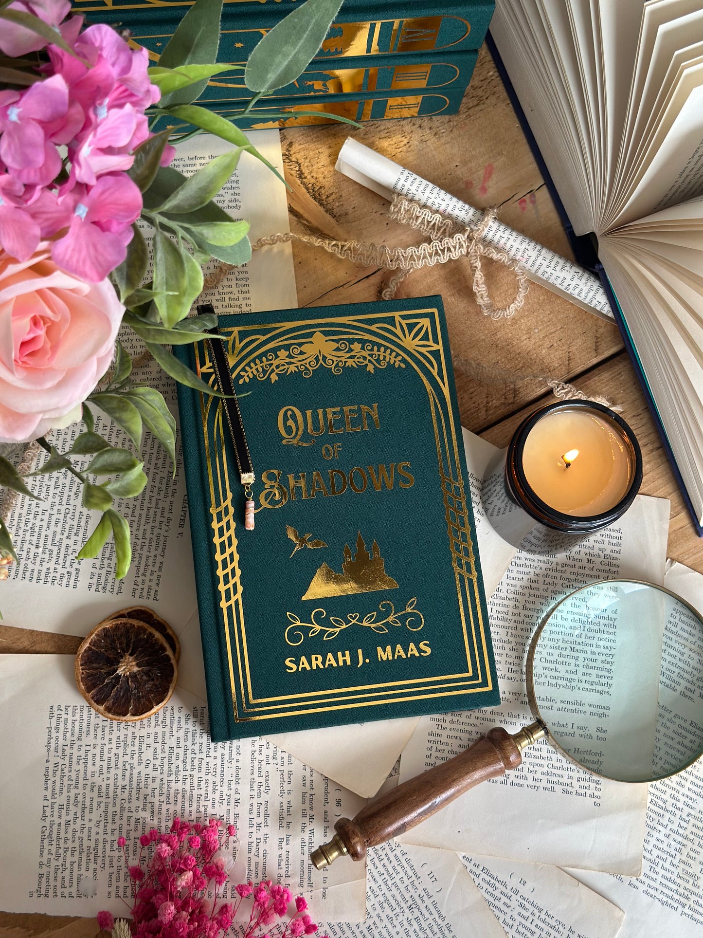Throne of Glass by Sarah J. Maas | Handmade, Rebind, Special Edition