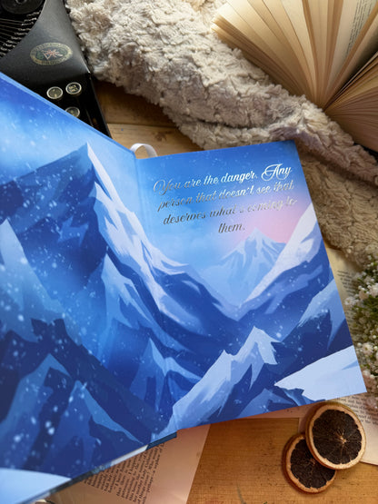 Dire Bound by Sable Sorenson Custom Book Rebind with artwork by Minart 1405| Handmade, Special Edition
