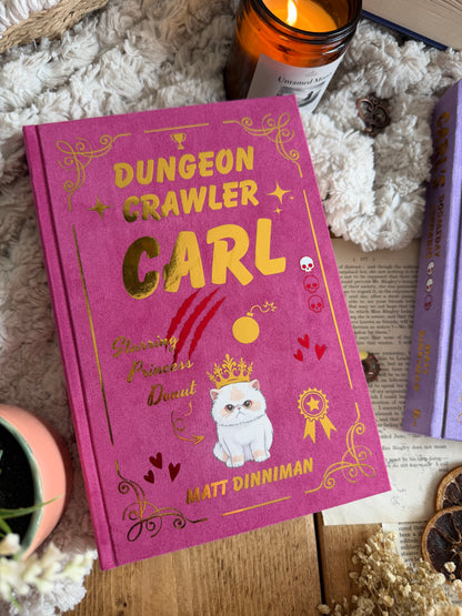Dungeon Crawler Carl by Matt Dinniman - Special Character Editions | Handmade, Rebind, Special Edition