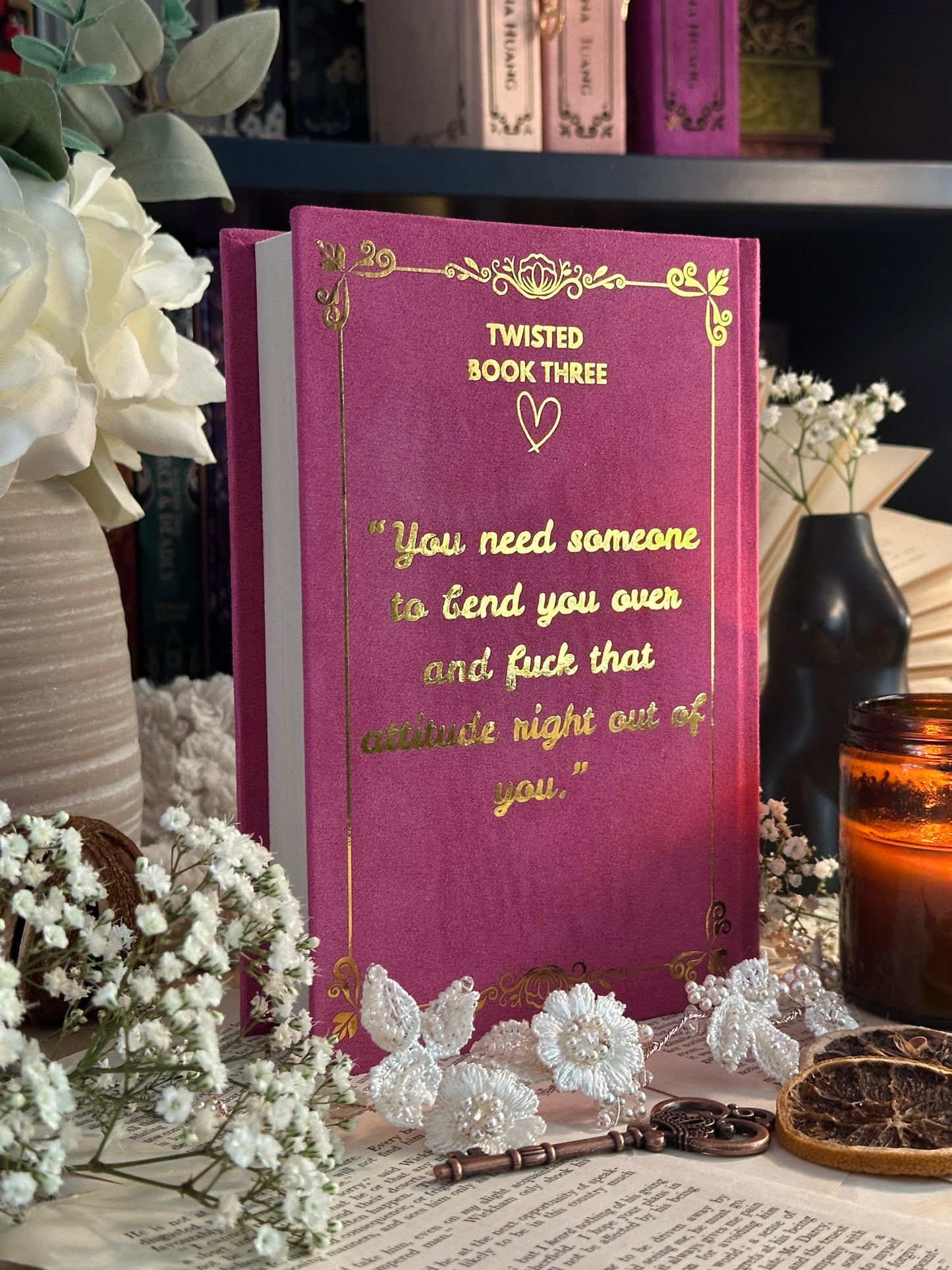 Twisted series by Ana Huang - Custom Book Rebind | Handmade, Rebind, Special Edition