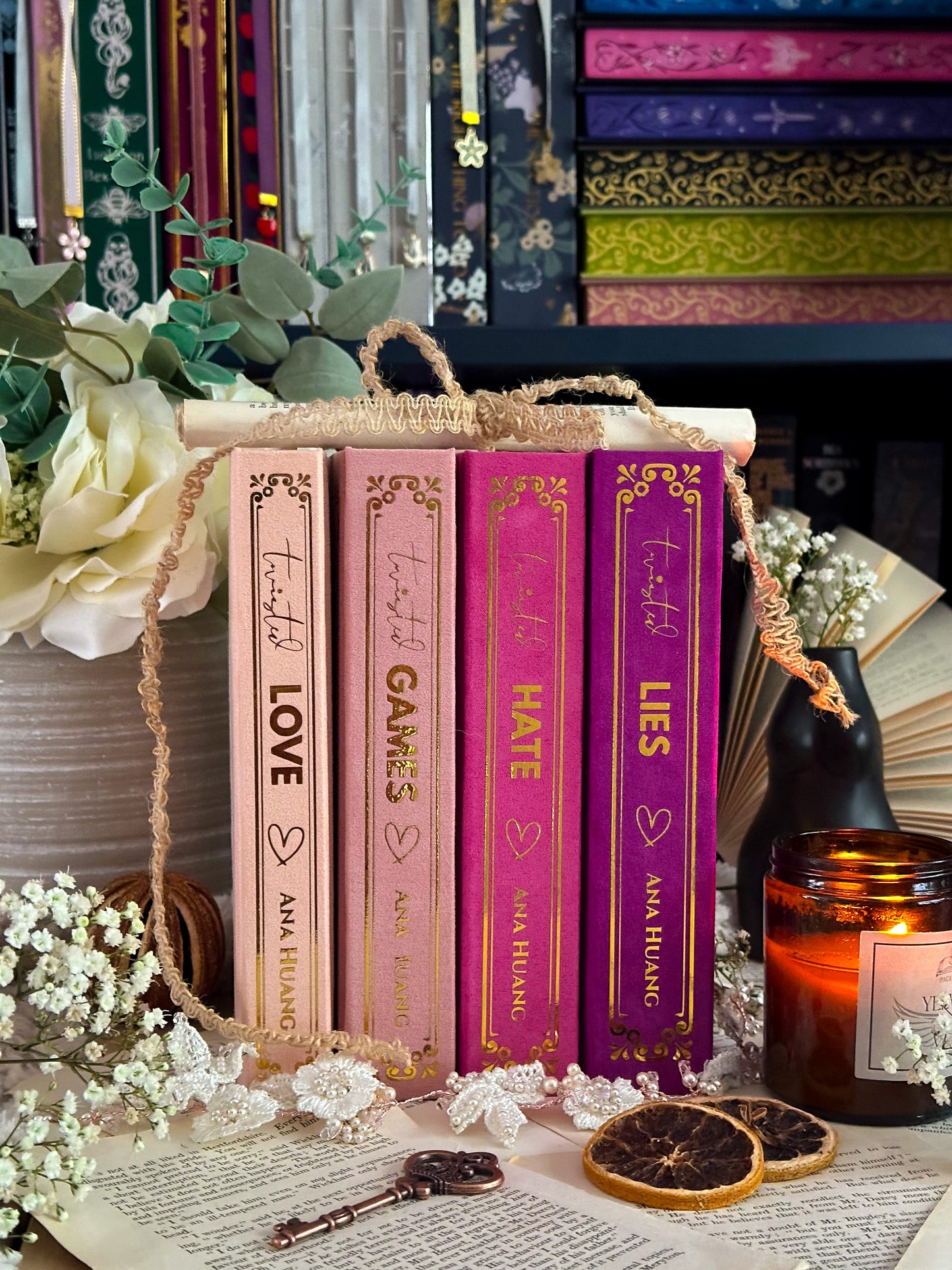 Twisted series by Ana Huang - Custom Book Rebind | Handmade, Rebind, Special Edition