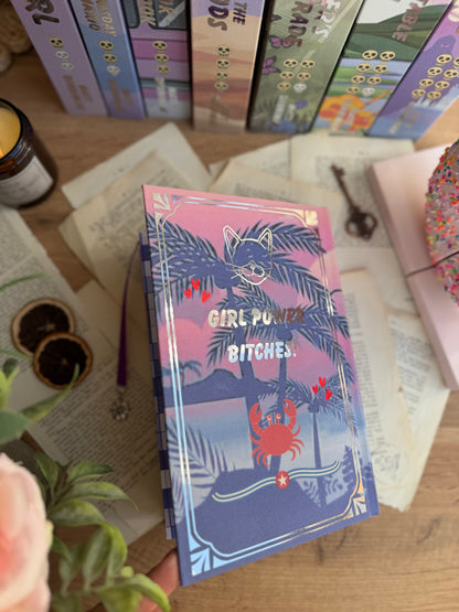 Dungeon Crawler Carl series by Matt Dinniman - The Royal Court of Princess Donut PURPLE editions - custom book rebinds, special editions