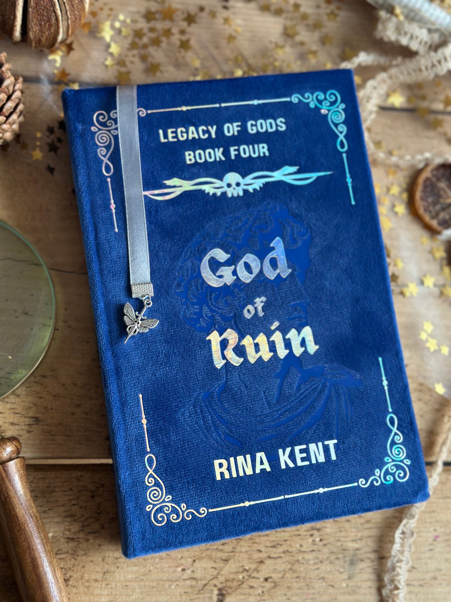 The Legacy of Gods by Rina Kent Custom Book Rebind | Handmade, Special Edition