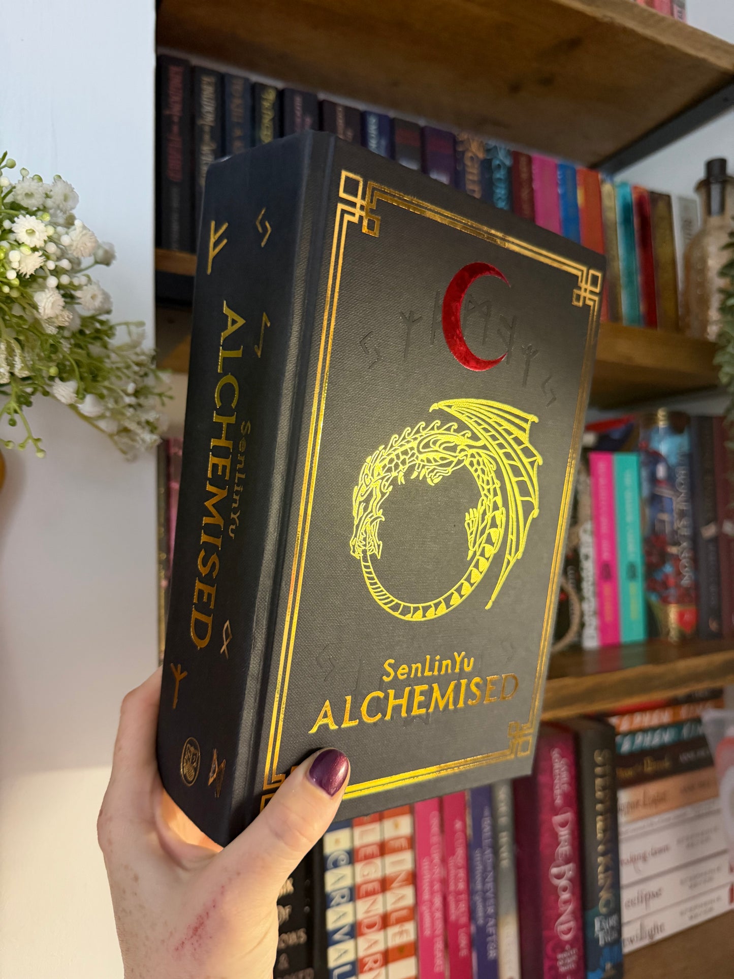 Make Your Own Special Edition book -Alchemised by SenLinYu - Ready to Iron On Book Design - Vinyl Decal, Personalised Gift