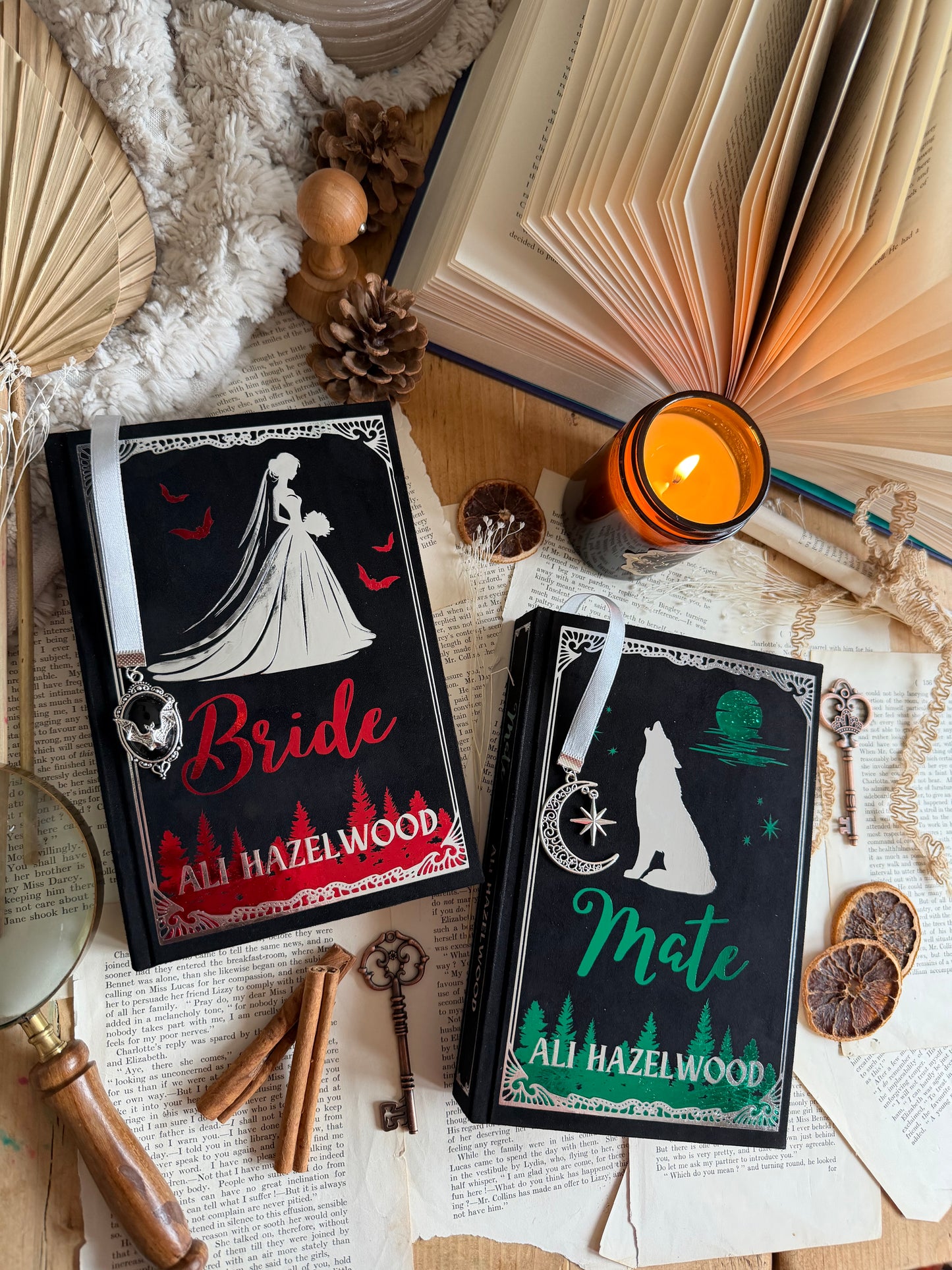 Bride and Mate by Ali Hazelwood Special Edition | Custom Book Rebind (Handmade) - Gift Idea