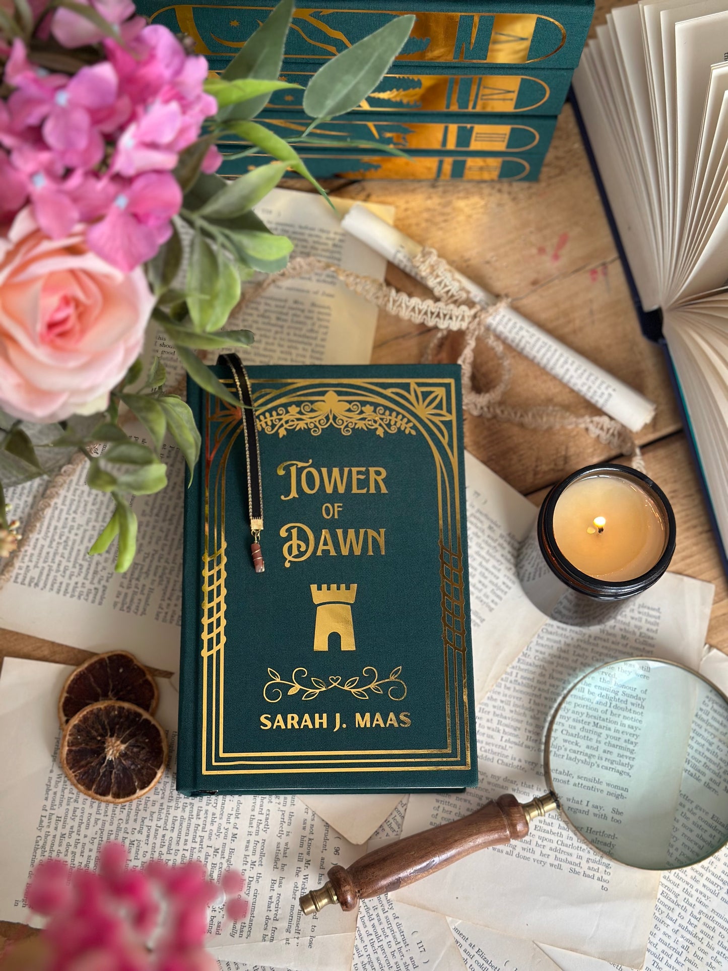 Throne of Glass by Sarah J. Maas | Handmade, Rebind, Special Edition