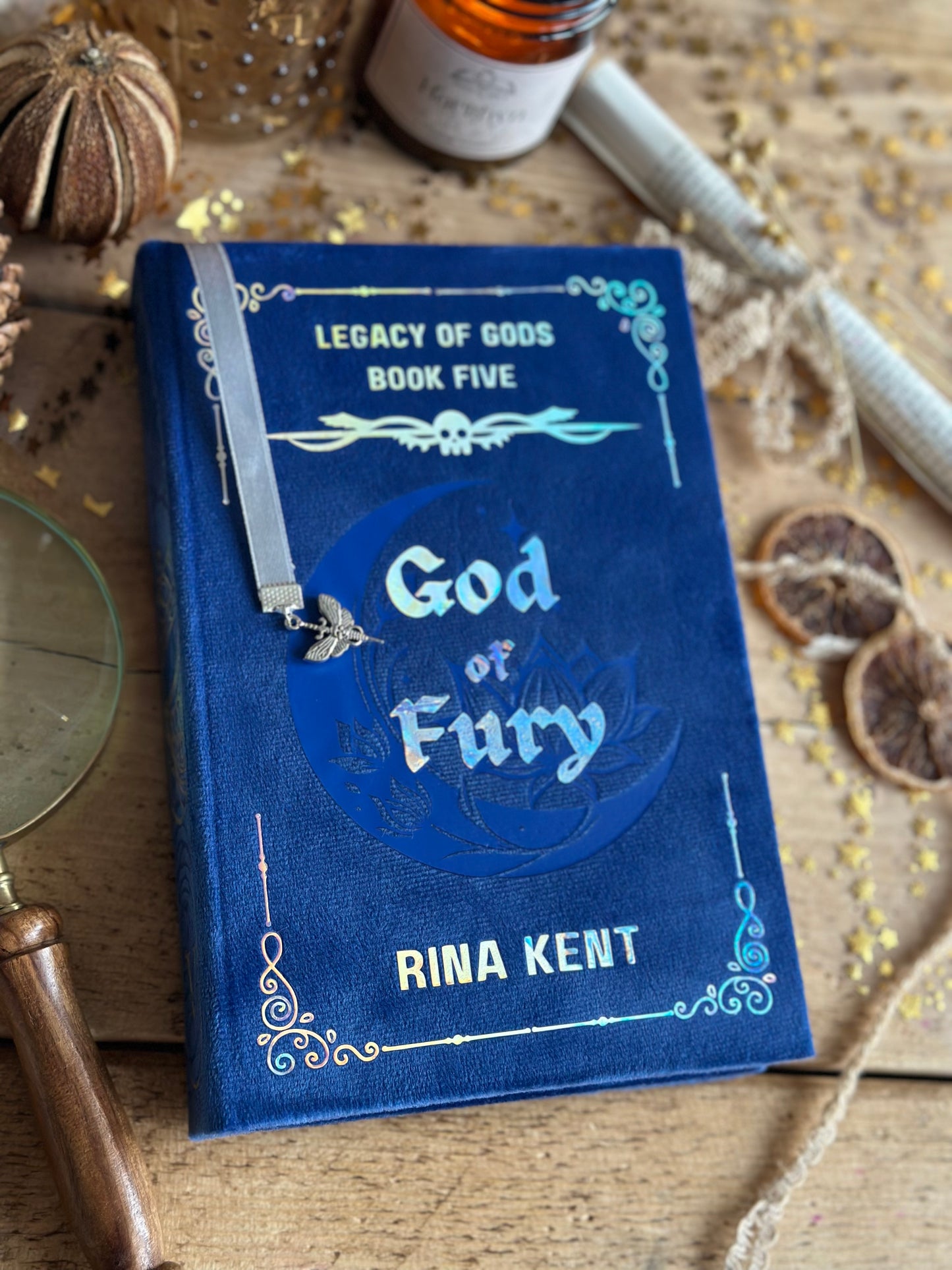 The Legacy of Gods by Rina Kent Custom Book Rebind | Handmade, Special Edition