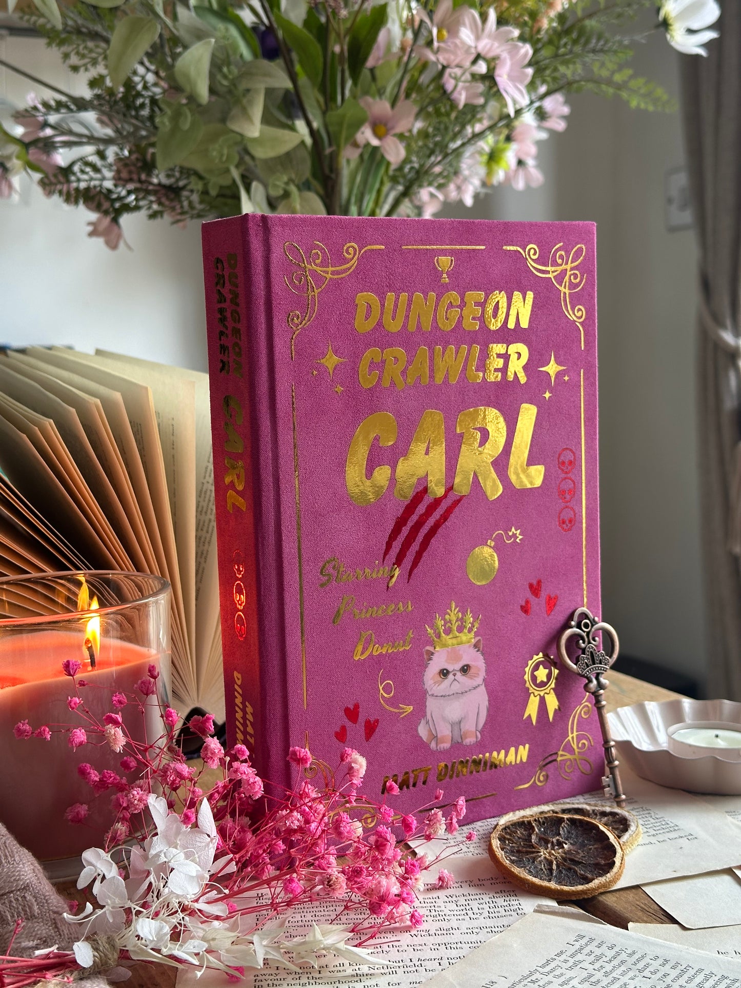 Dungeon Crawler Carl by Matt Dinniman - Special Character Editions | Handmade, Rebind, Special Edition