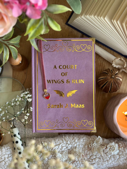 A Court of Thorns & Roses by Sarah J. Maas - The Elaine Edition | Pink Ombré, ACOTAR, Handmade, Rebind, Special Edition