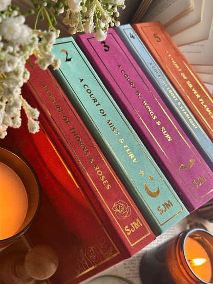 A Court of Thorns & Roses by Sarah J. Maas - Standard Edition | ACOTAR, Handmade, Rebind, Special Edition
