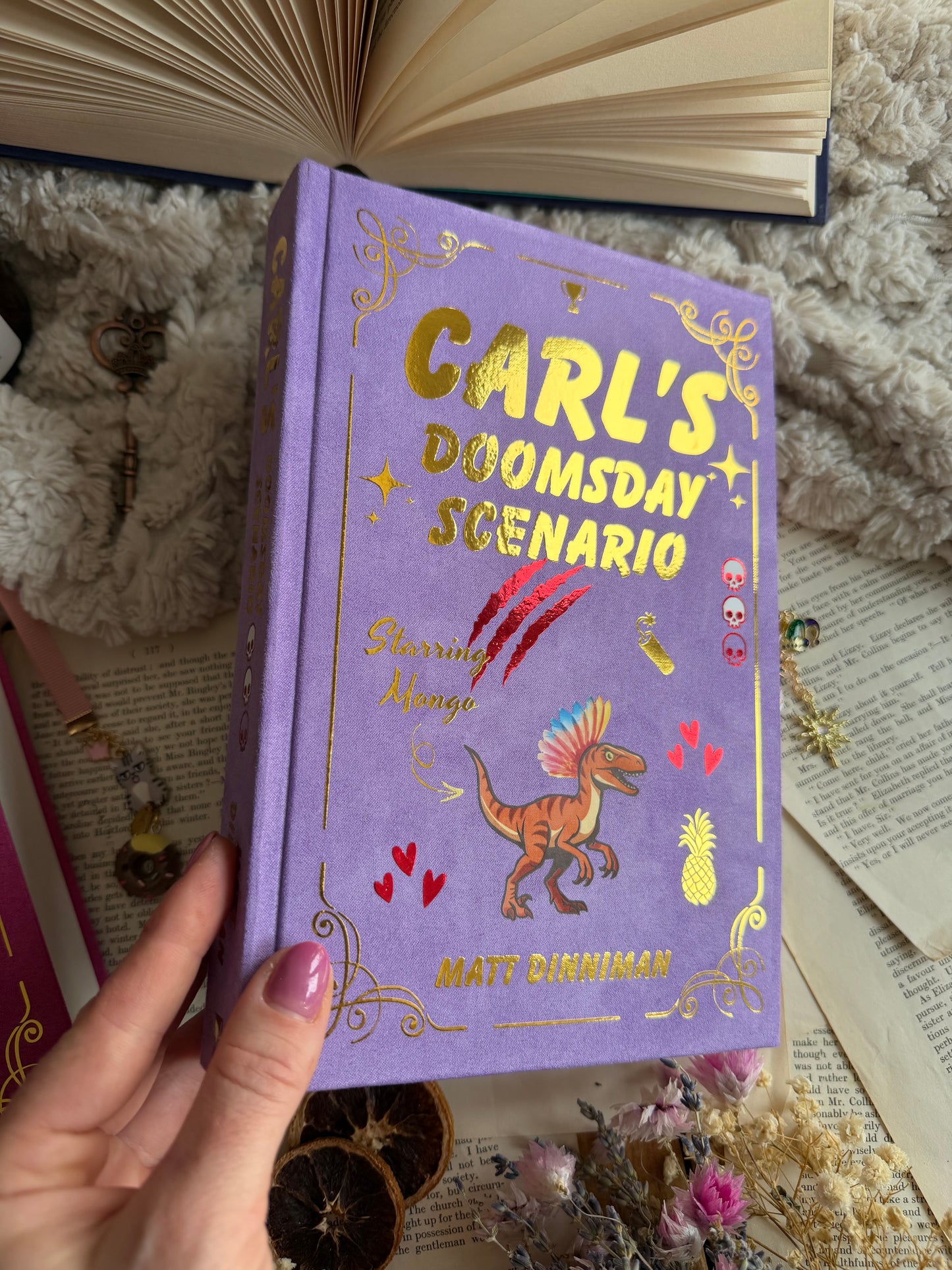 Dungeon Crawler Carl by Matt Dinniman - Special Character Editions | Handmade, Rebind, Special Edition