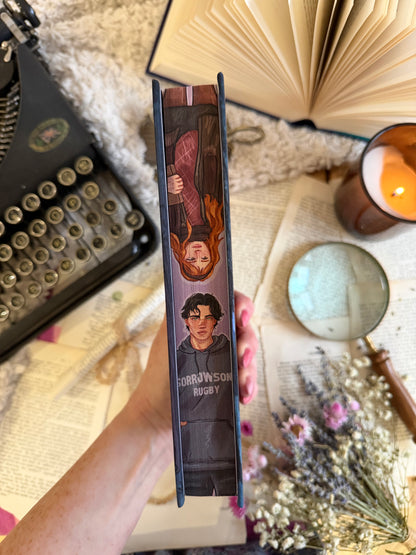 Nightshade by Autumn Woods Special Edition | Custom Book Rebind (Handmade) - Soft Touch Laminate Book Covering