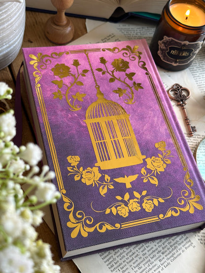 Rose in Chains by Julie Soto Custom Book Rebind | Handmade, Special Edition