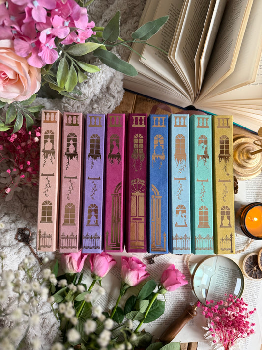 Bridgerton series by Julia Quinn | Handmade, Rebind, Special Edition, Romance Books