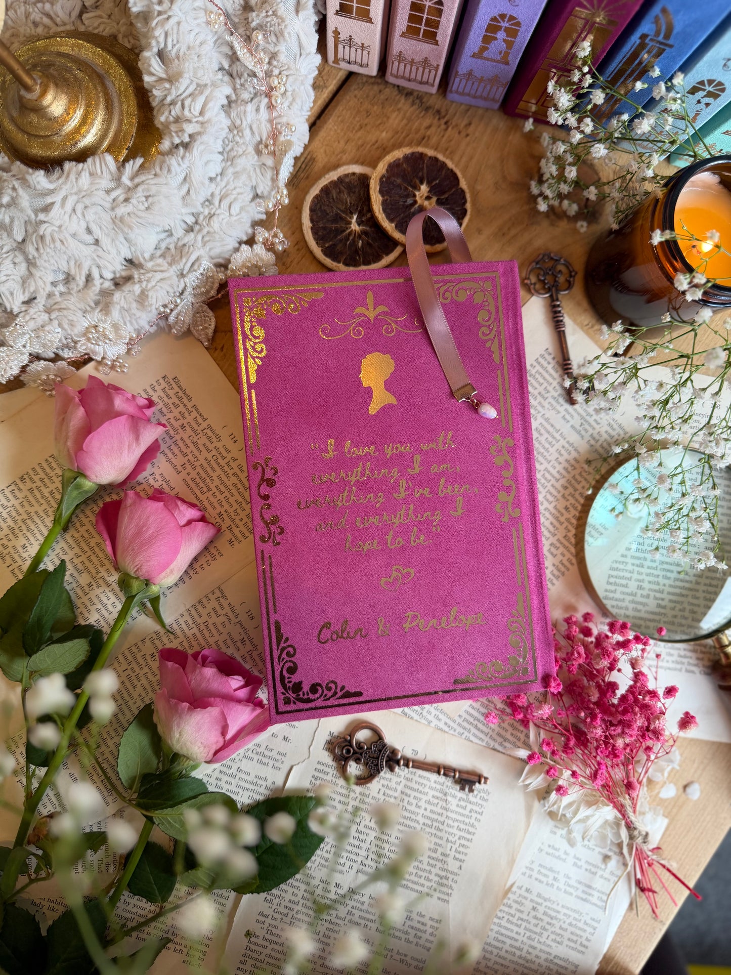 Bridgerton series by Julia Quinn | Handmade, Rebind, Special Edition, Romance Books