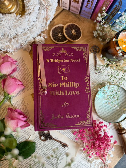 Bridgerton series by Julia Quinn | Handmade, Rebind, Special Edition, Romance Books