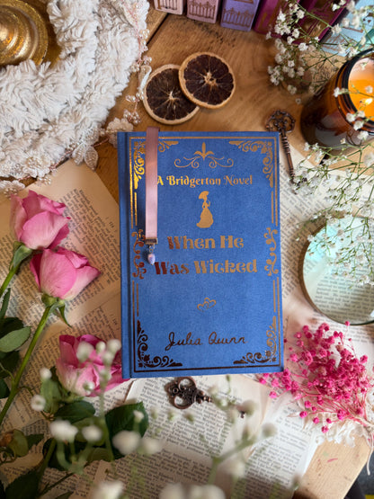 Bridgerton series by Julia Quinn | Handmade, Rebind, Special Edition, Romance Books