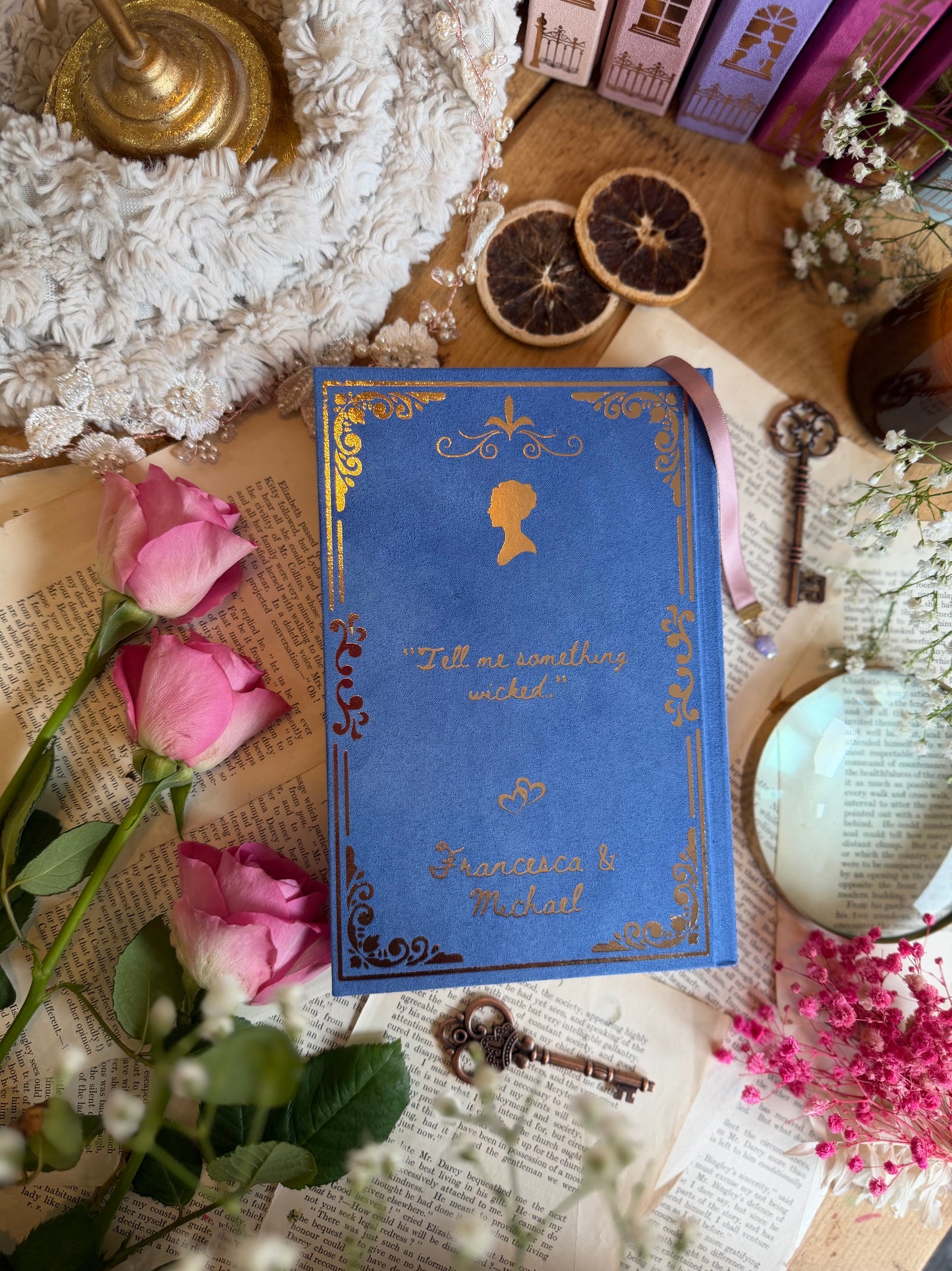 Bridgerton series by Julia Quinn | Handmade, Rebind, Special Edition, Romance Books