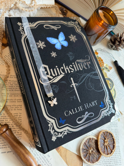Quicksilver by Callie Hart - Butterfly Edition | Handmade, Rebind, Special Edition