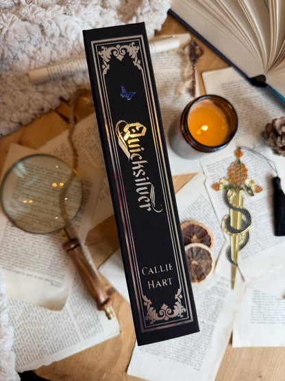 Quicksilver by Callie Hart - Butterfly Edition | Handmade, Rebind, Special Edition
