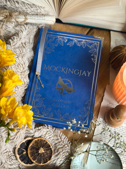 The Hunger Games Trilogy by Suzanne Collins plus The Ballad of Songbirds and Snakes | Handmade, Rebind, Special Edition