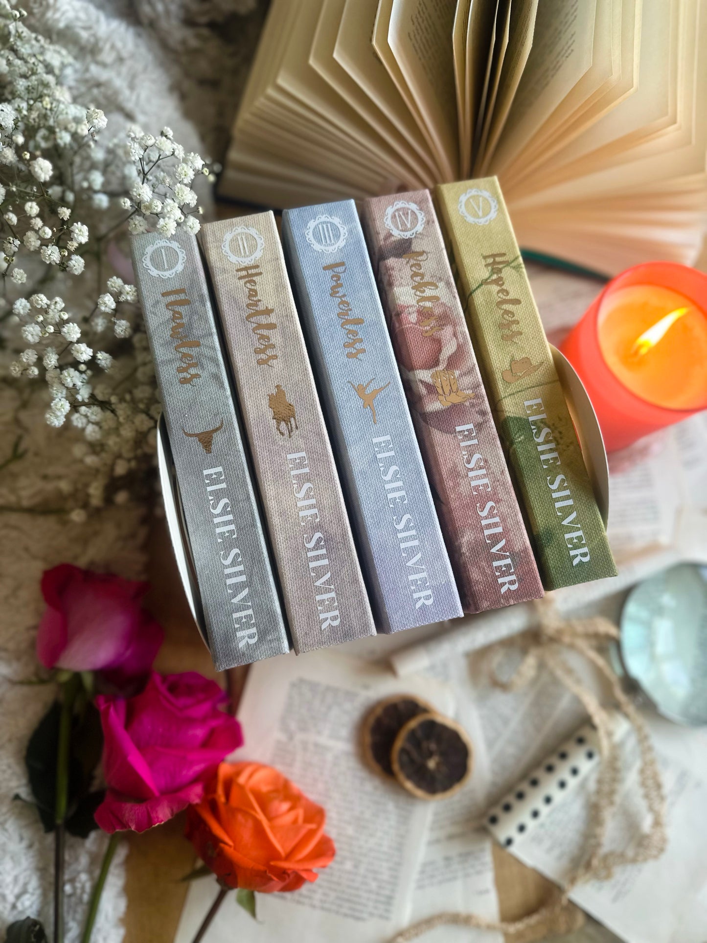 Chestnut Springs by Elsie Silver - The Cowboy Edition | Handmade, Rebind, Special Edition